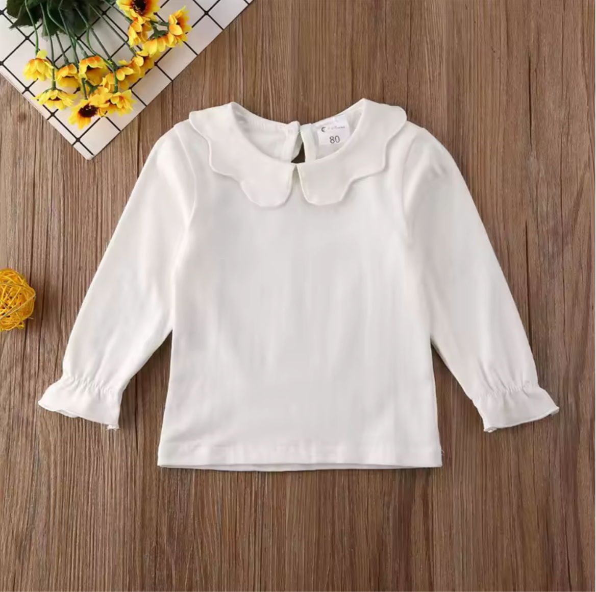 Long Sleeved Collared T-Shirt