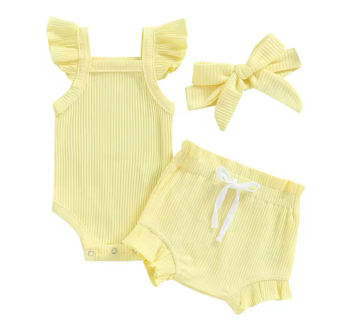 Frill Short 2 Piece Set