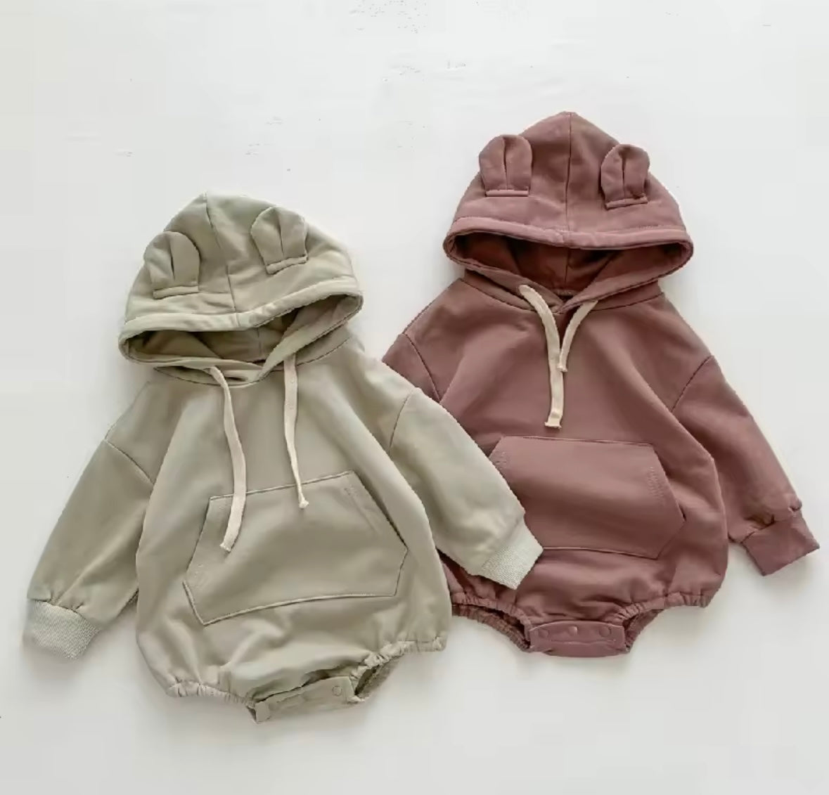Baby Hooded Romper