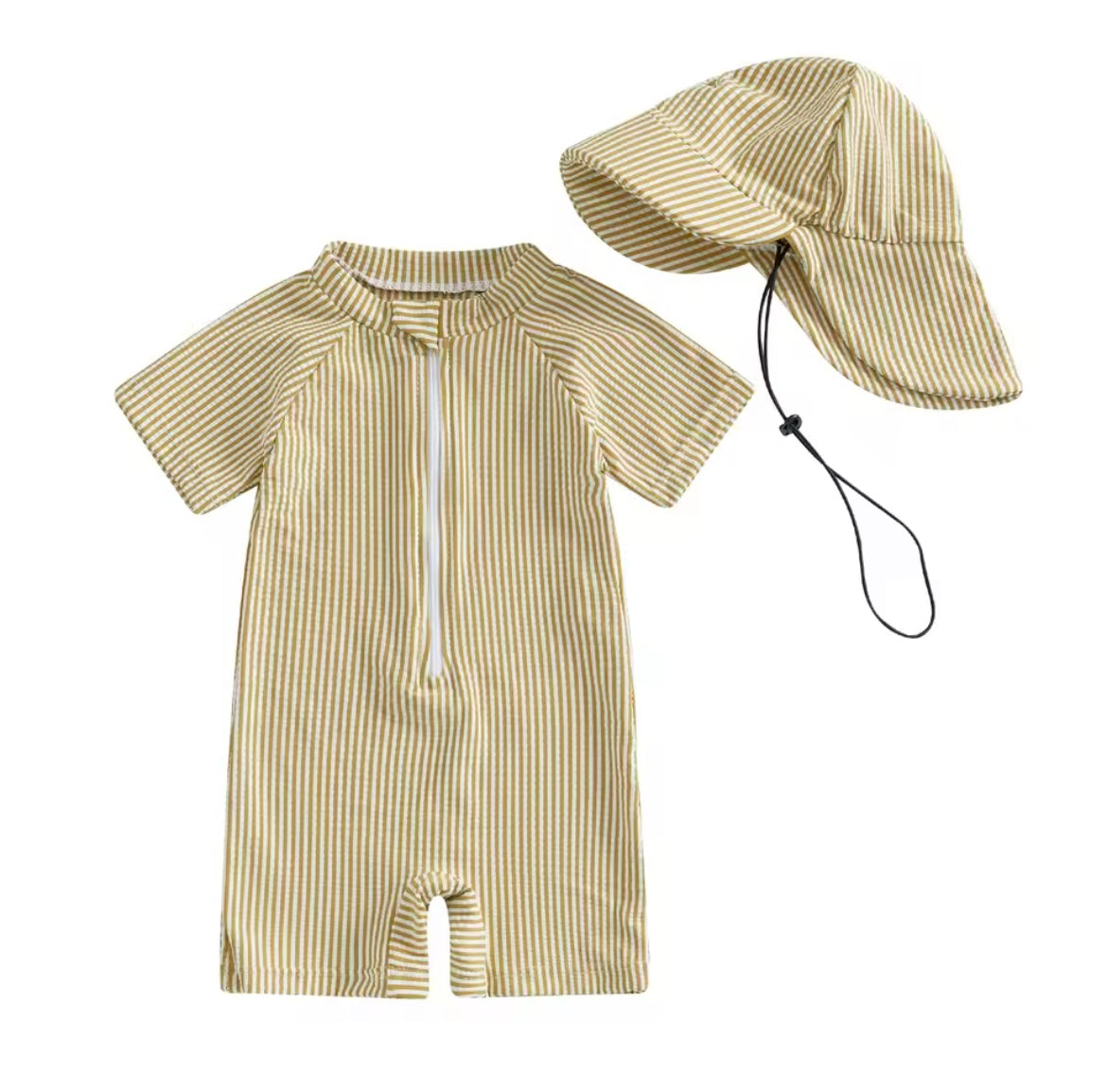 Boys Swimsuit & Hat