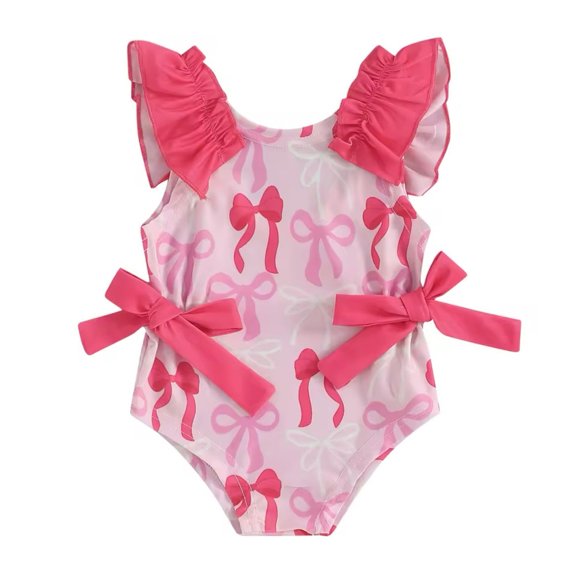 Pattern swimming costume