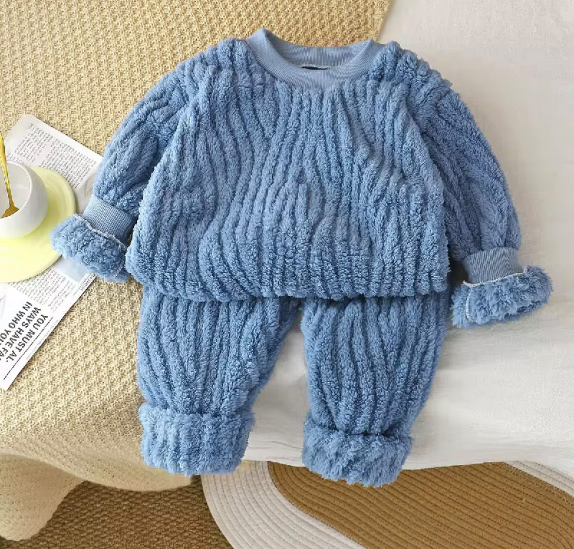 Fleece two piece set