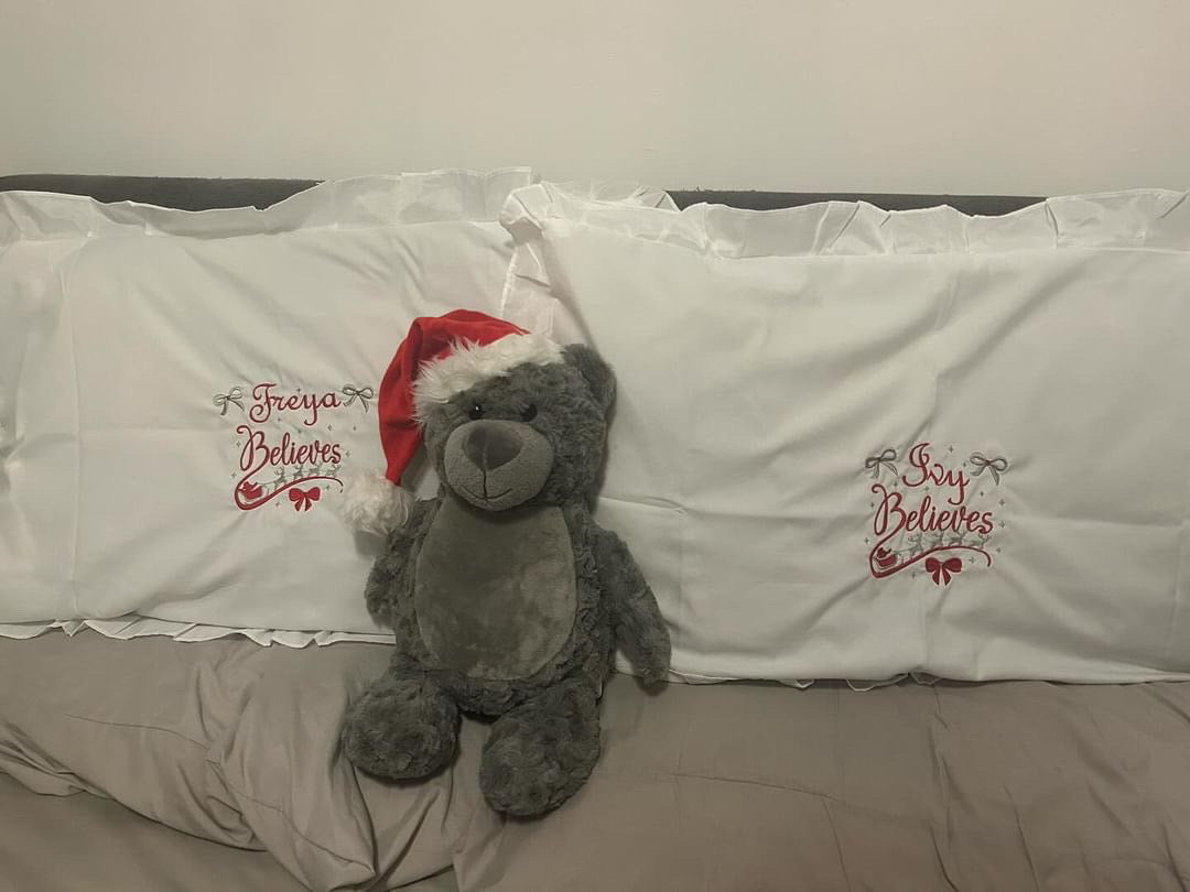 Festive cushion/pillow case