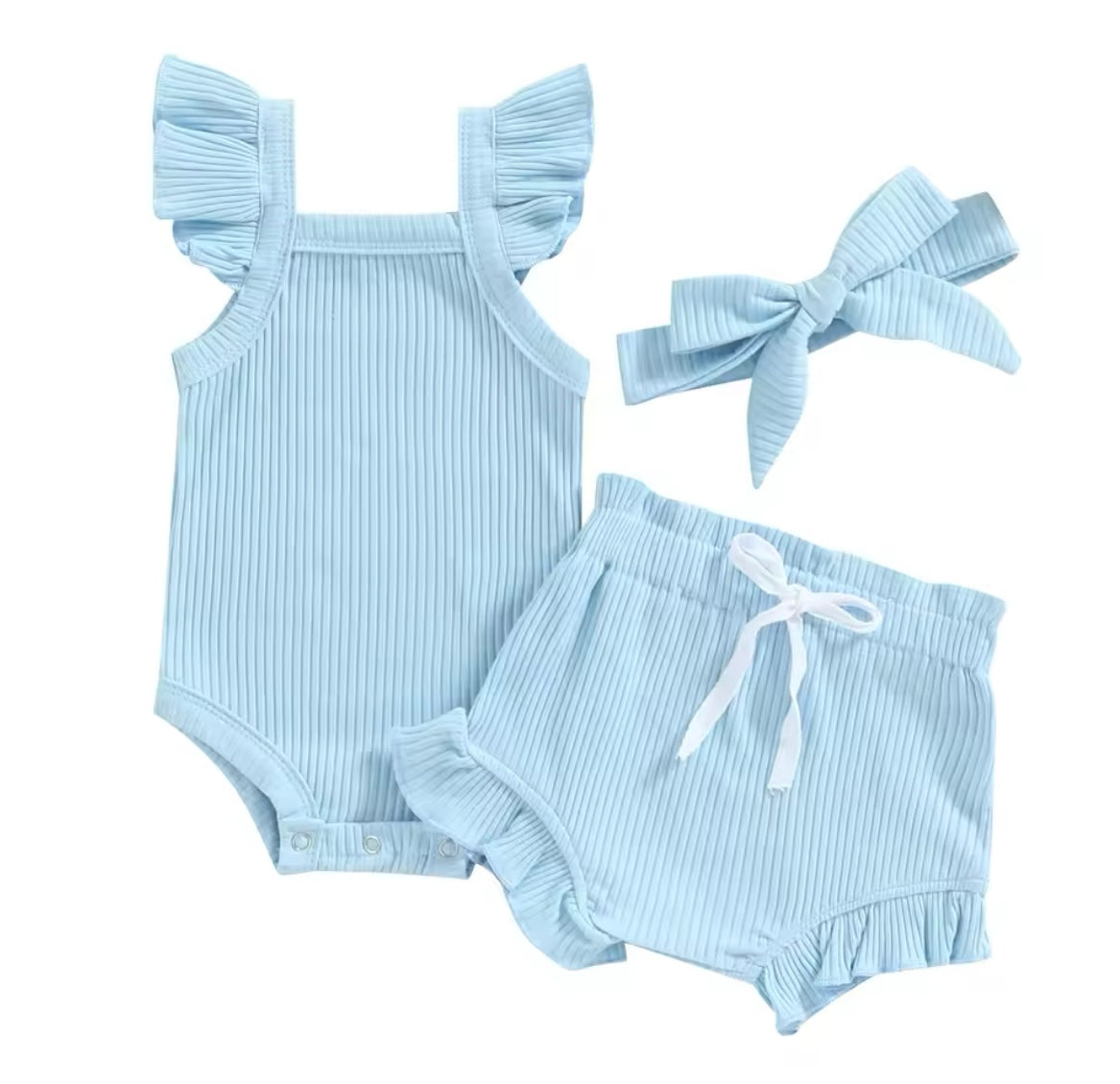 Frill Short 2 Piece Set