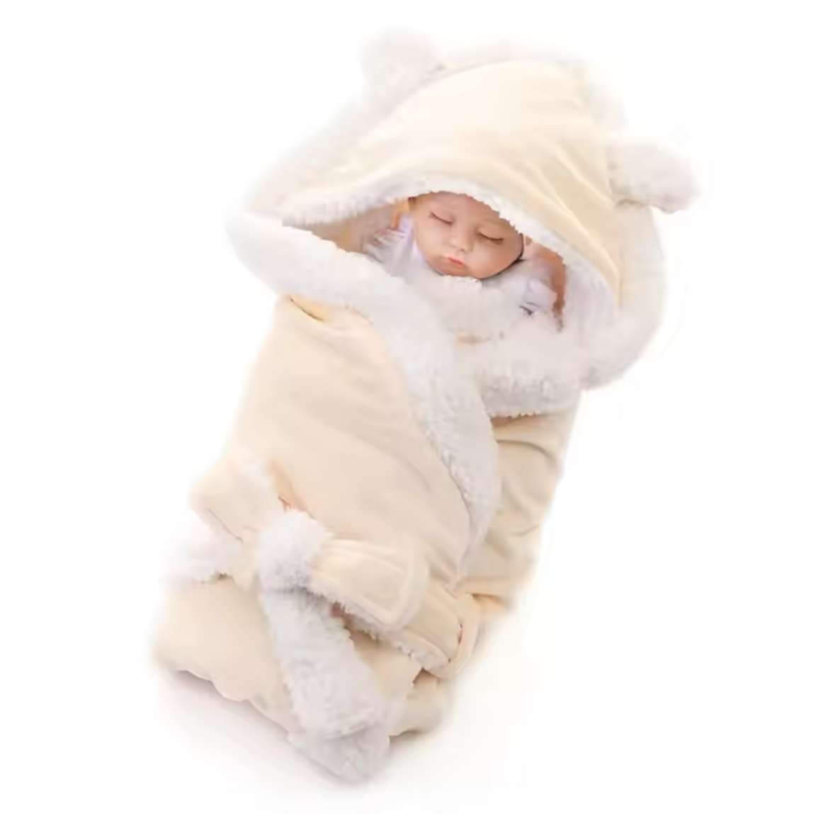 Pram velvet fleece wrap
