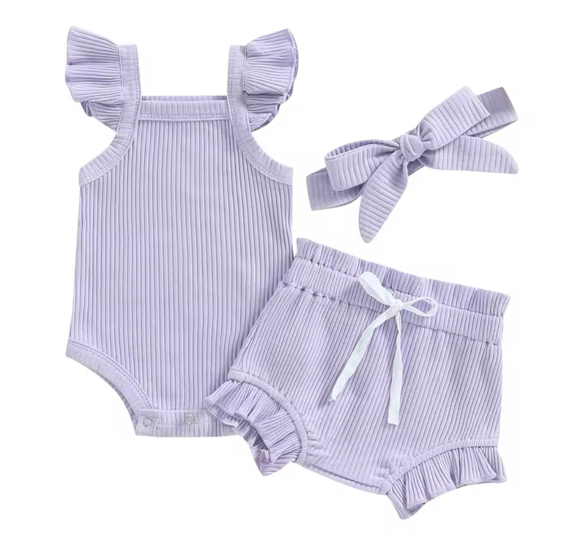 Frill Short 2 Piece Set
