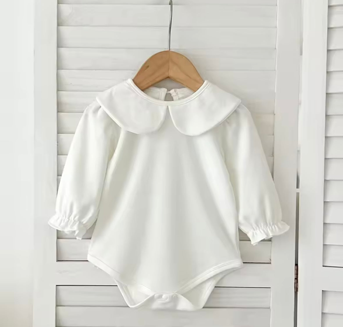 Long sleeve collar vest