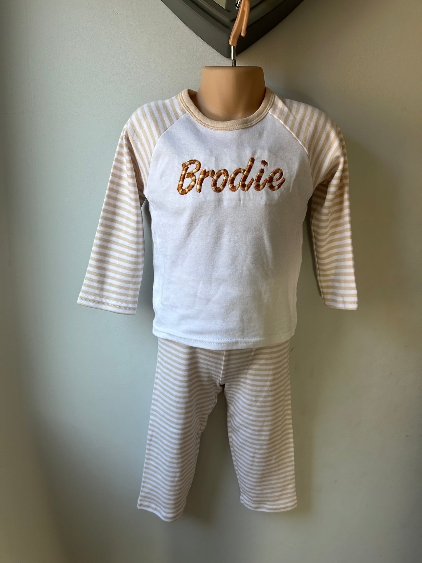 Striped pjs