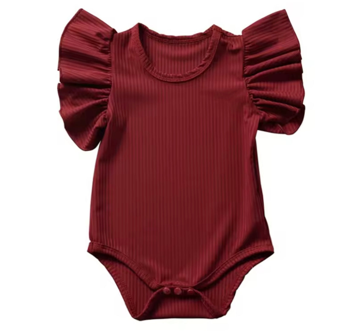 Frill sleeve vest