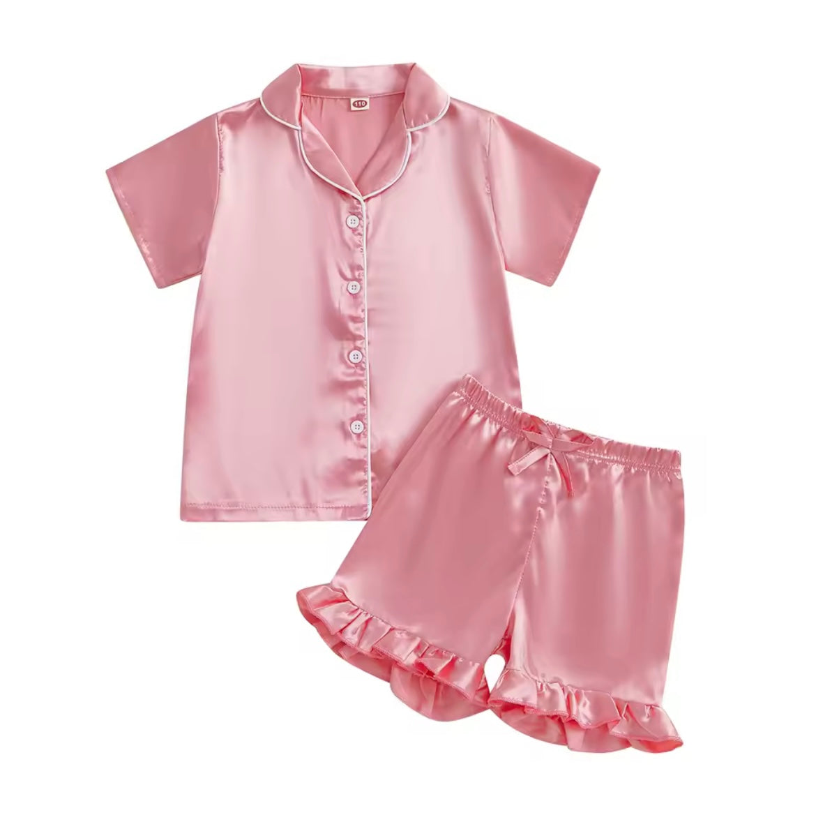 Silk Button Up Pjs