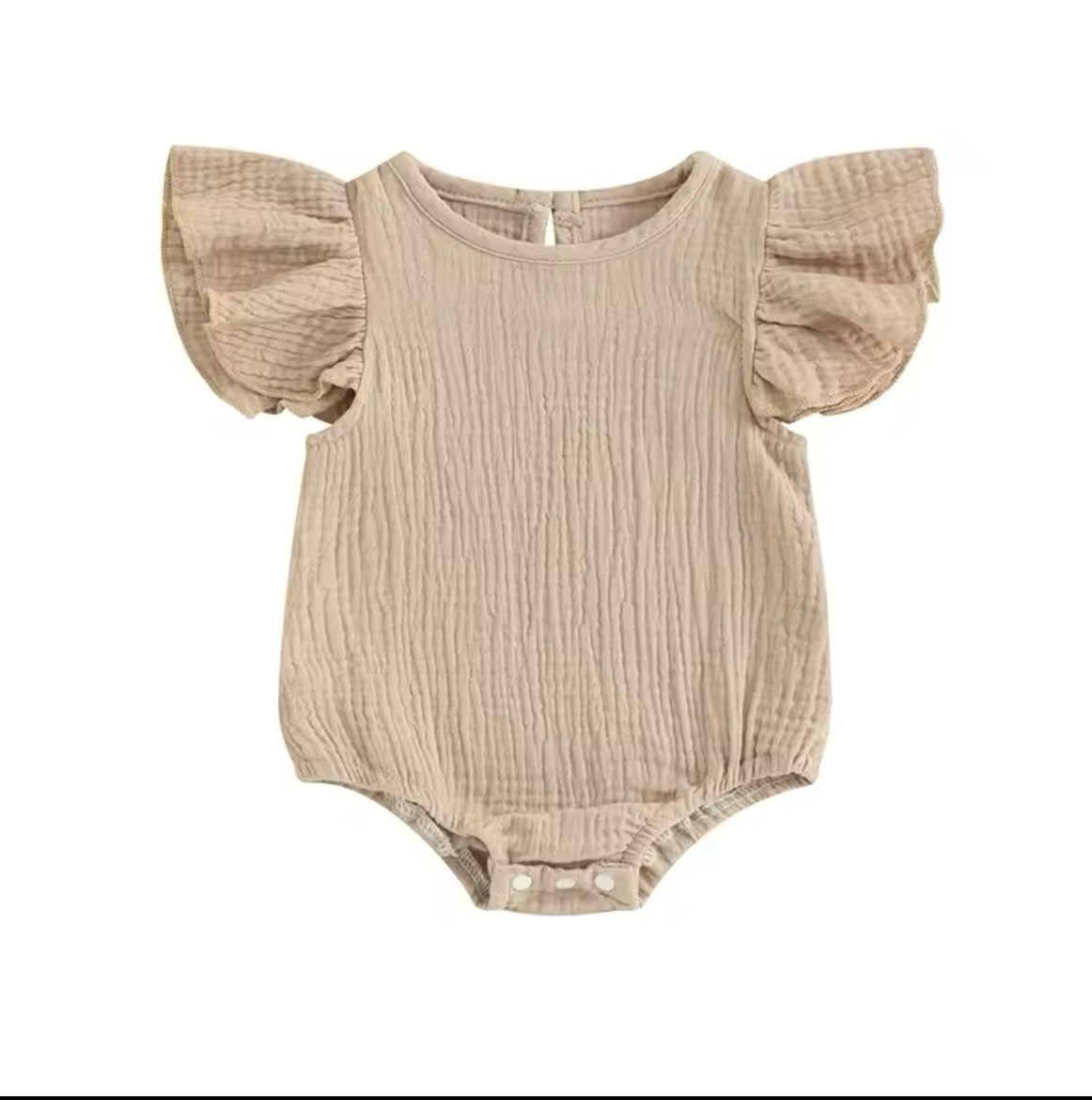 Frill Sleeve Romper