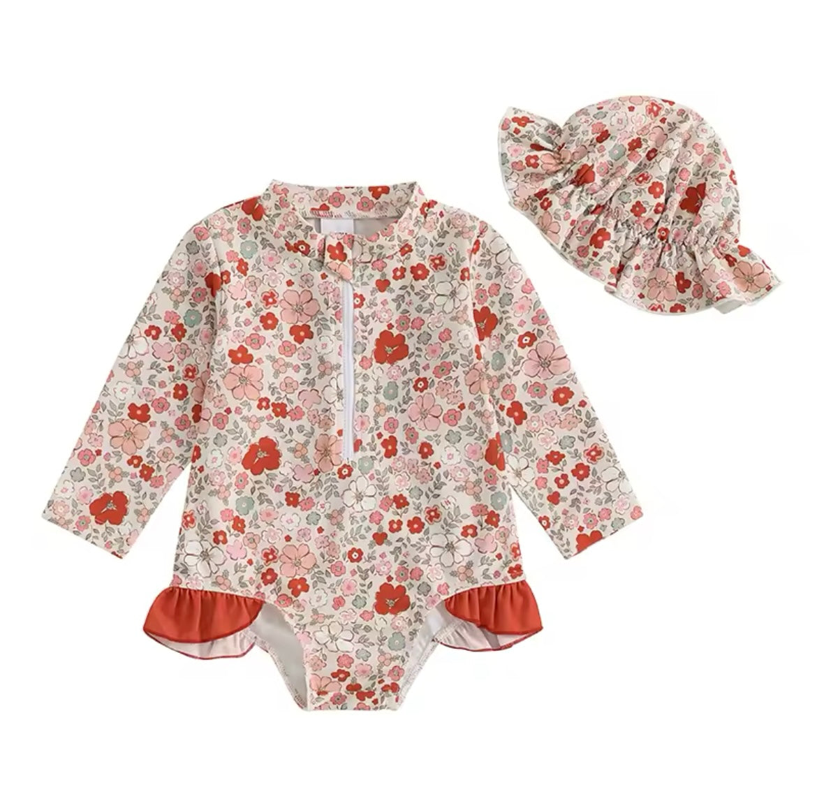 Long sleeve swimming costumes
