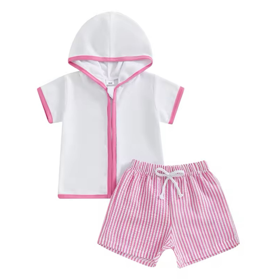 Cover Up Towel Short Set