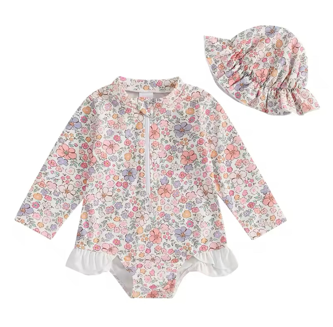 Long sleeve swimming costumes