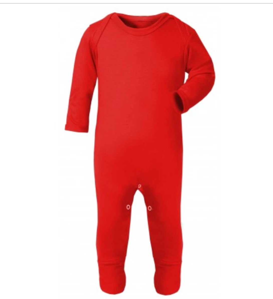 Red sleep suit