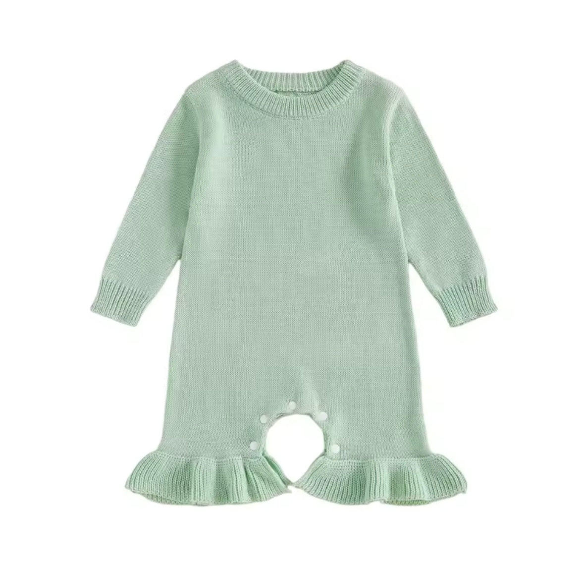 Knitted Babygrow Romper