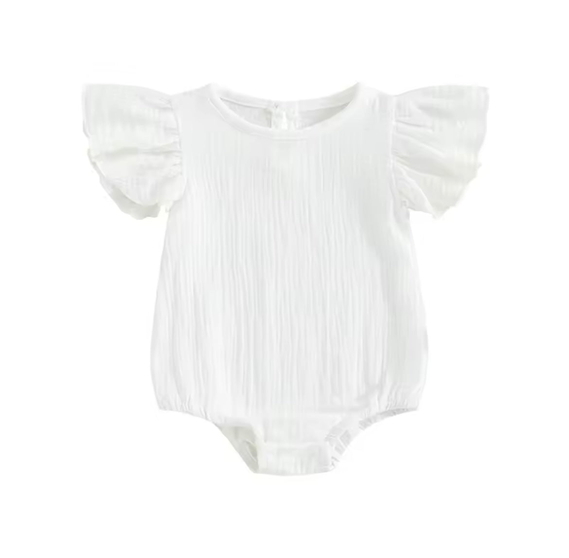Frill Sleeve Romper