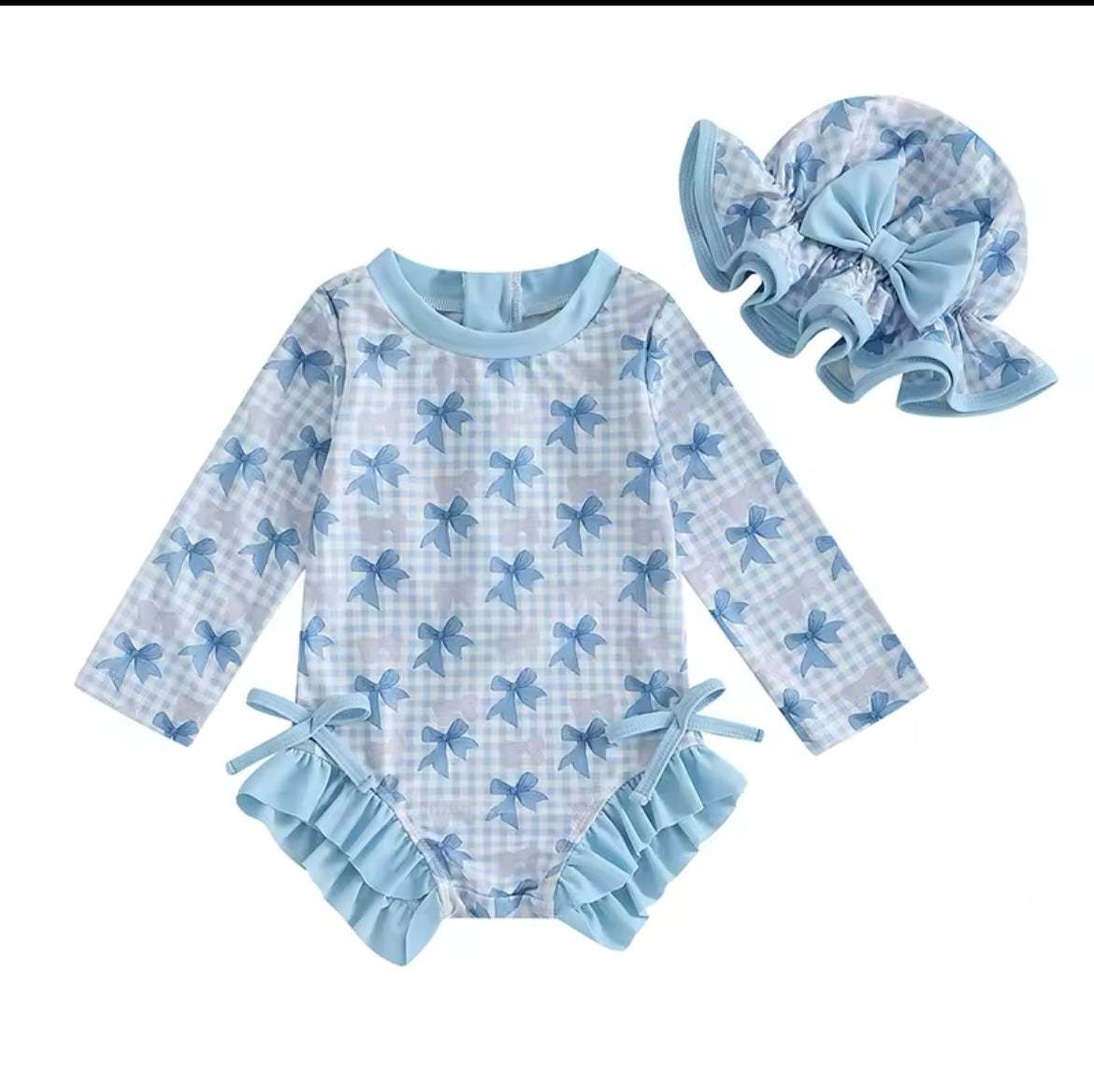 Long sleeve swimming costumes