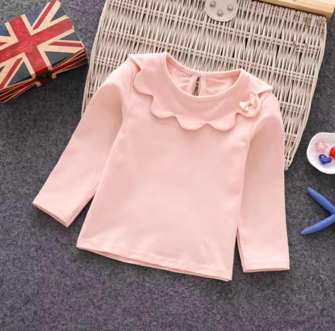 Collared Bow T-Shirt