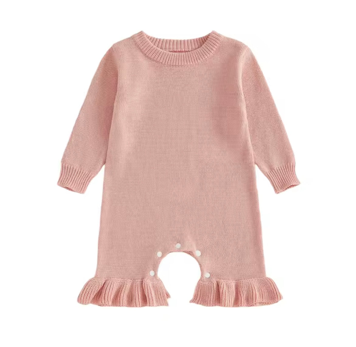 Knitted Babygrow Romper