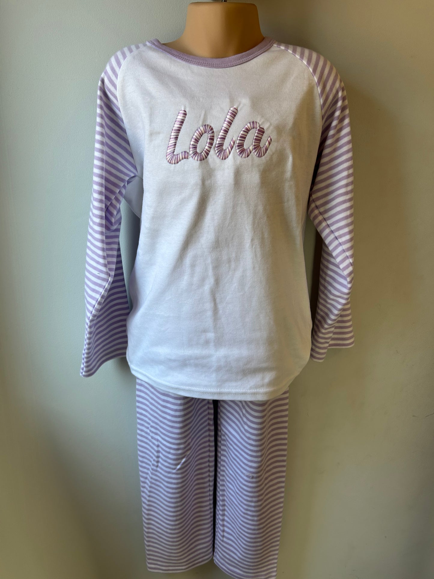 Striped pjs