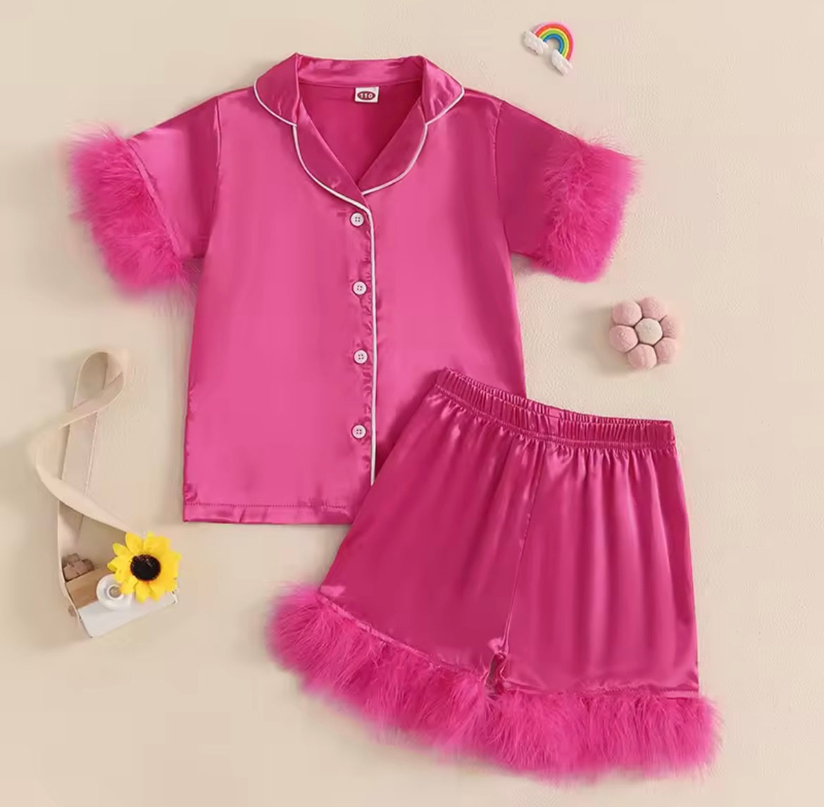 Feather Short Pjs