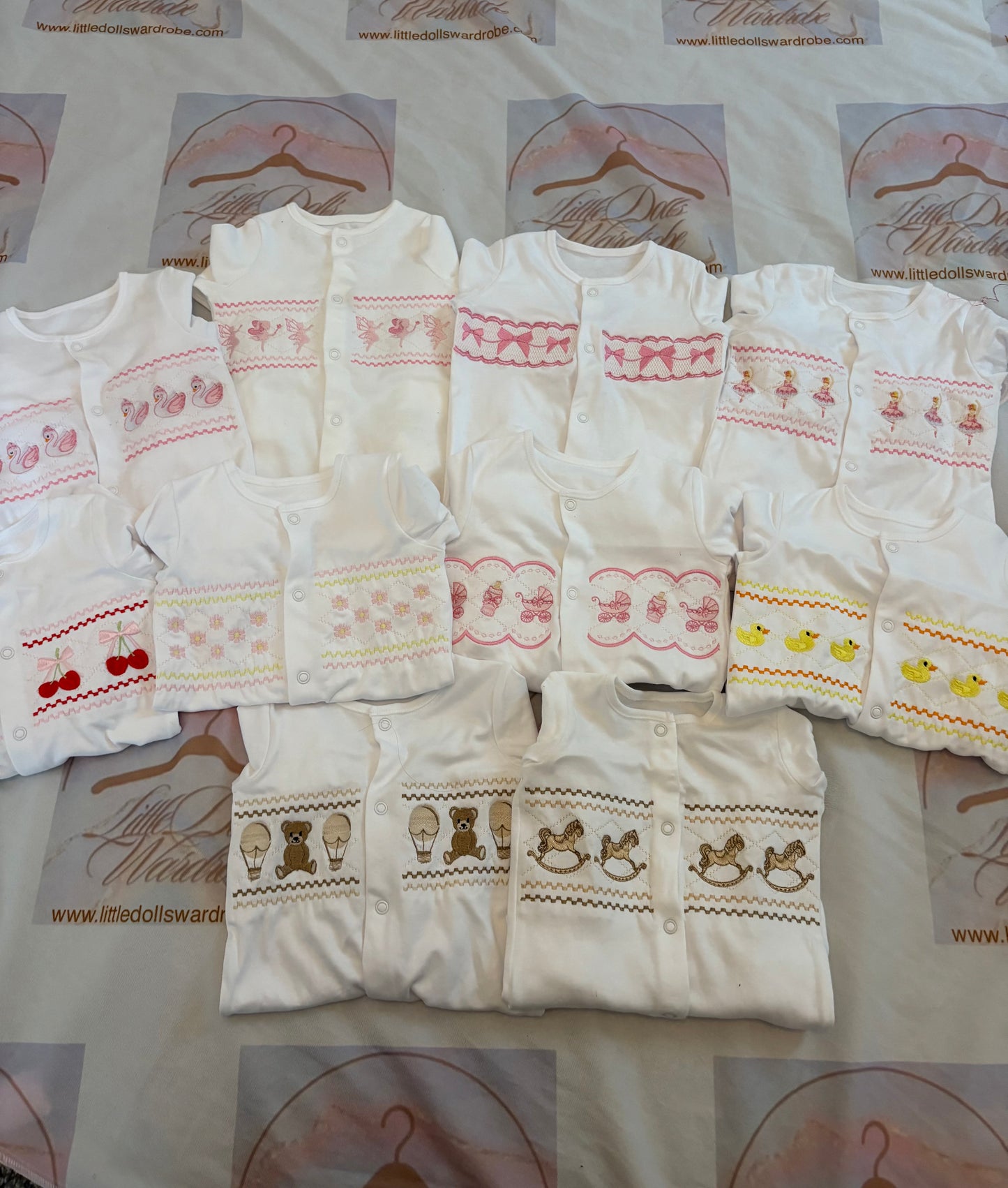Smocked Babygrow