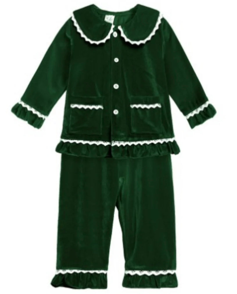 Girls Velour Pjs