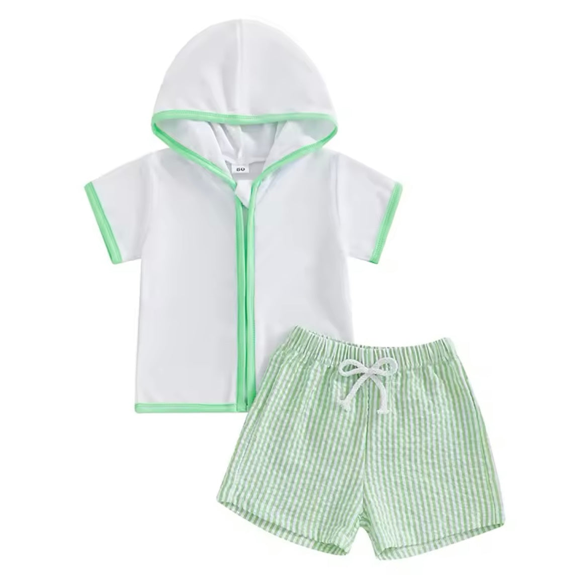 Cover Up Towel Short Set