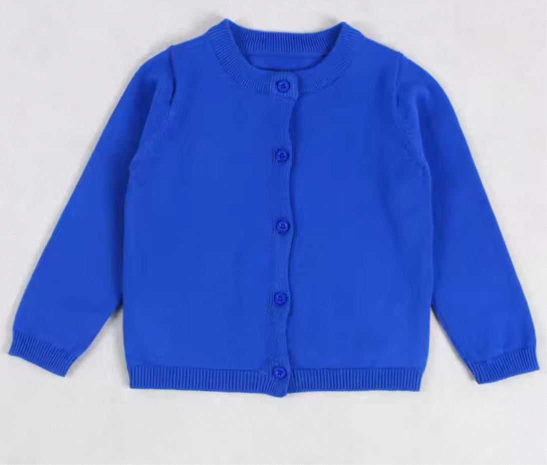 Solid colour cardigan