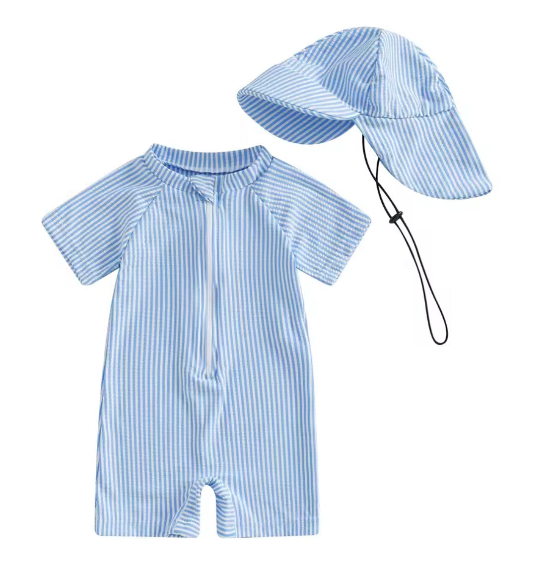 Boys Swimsuit & Hat