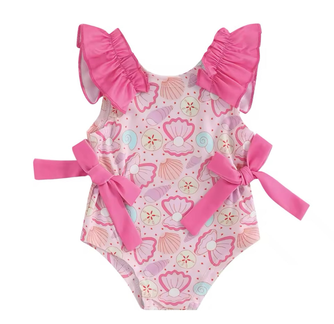 Pattern swimming costume