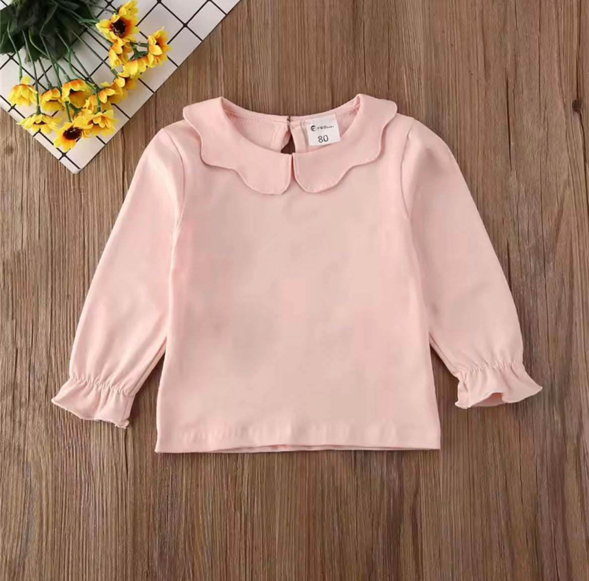 Long Sleeved Collared T-Shirt