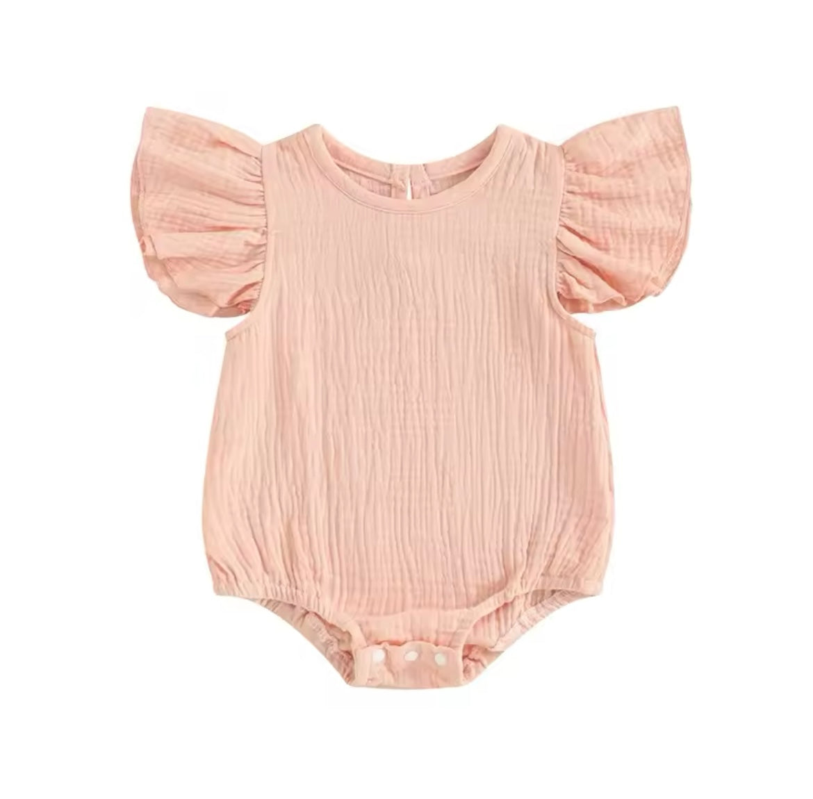 Frill Sleeve Romper