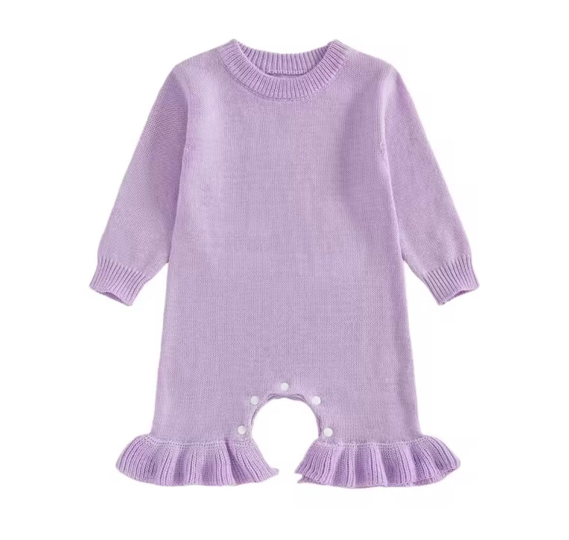 Knitted Babygrow Romper