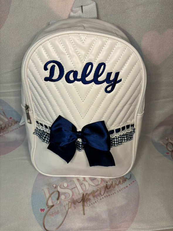 Frill Bow Backpack