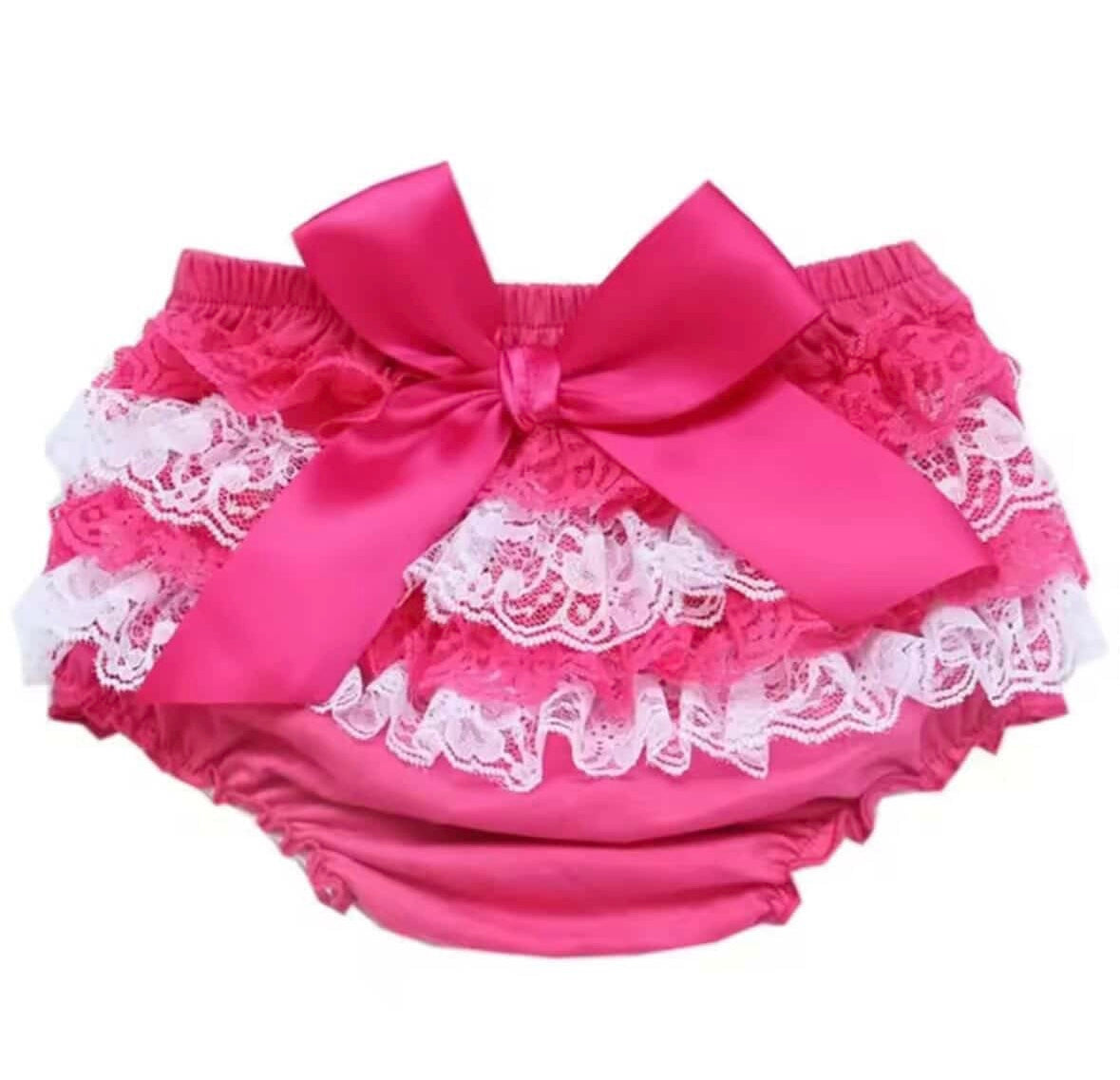 Vest and bow bloomer set