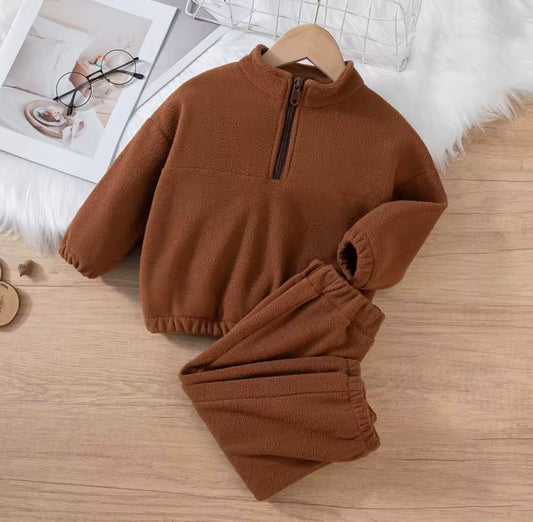1/4 Zip Fleece Set
