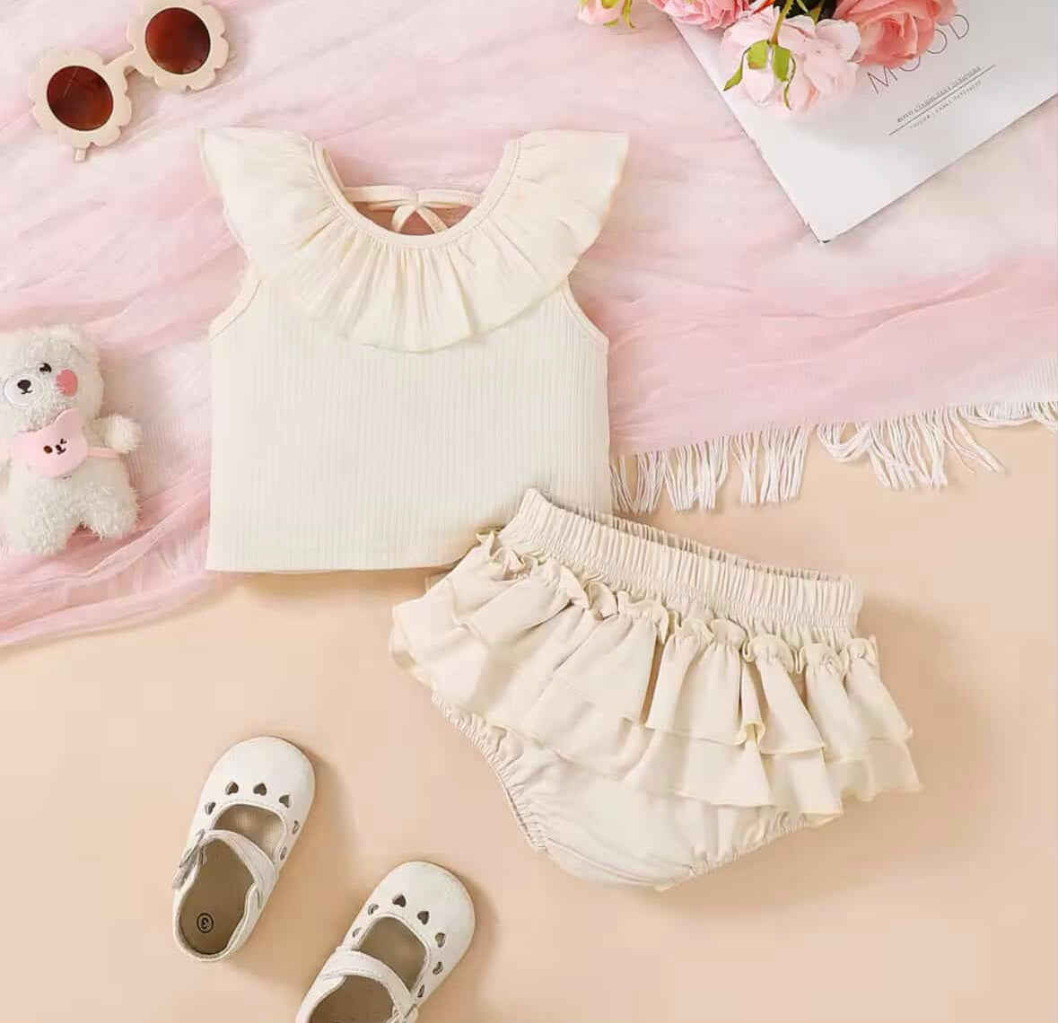 Angel Ruffle Two-Piece