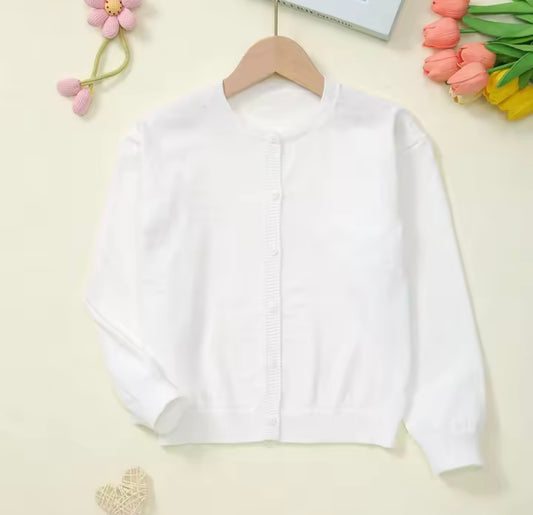 Girls colour cardigan