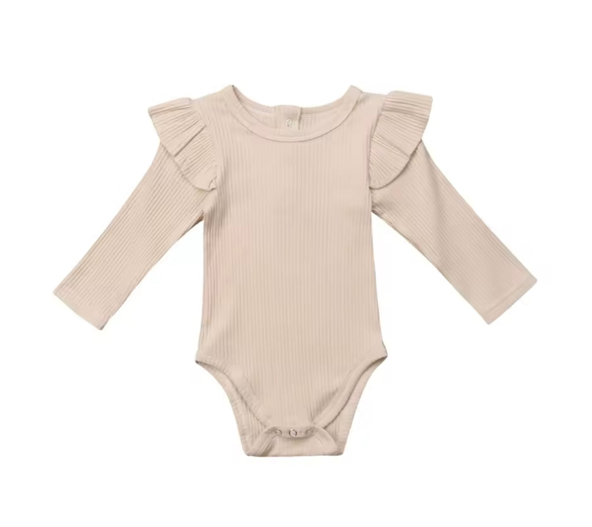 Frill sleeve vest