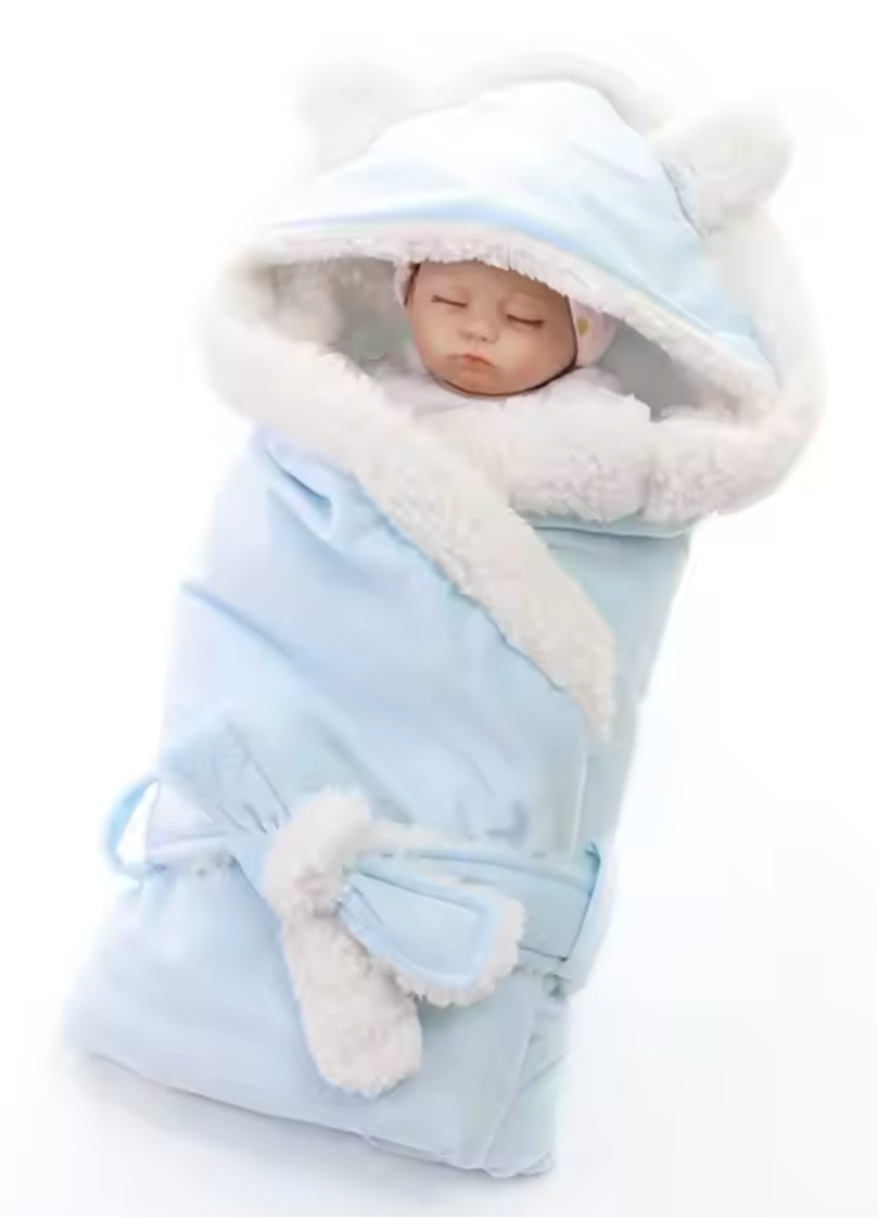 Pram velvet fleece wrap