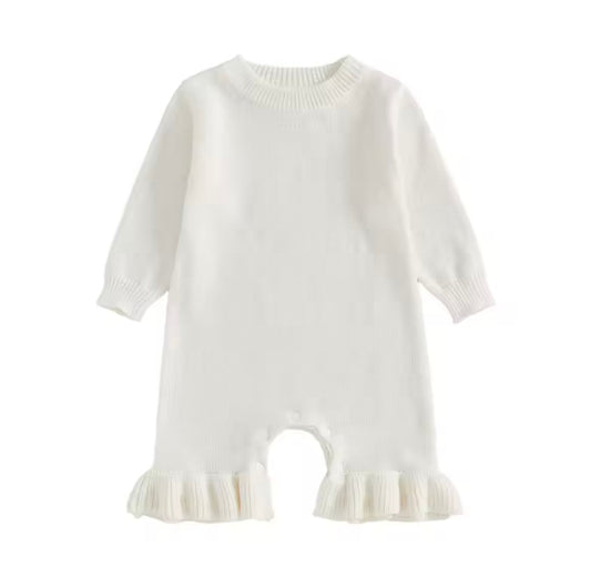 Knitted Babygrow Romper