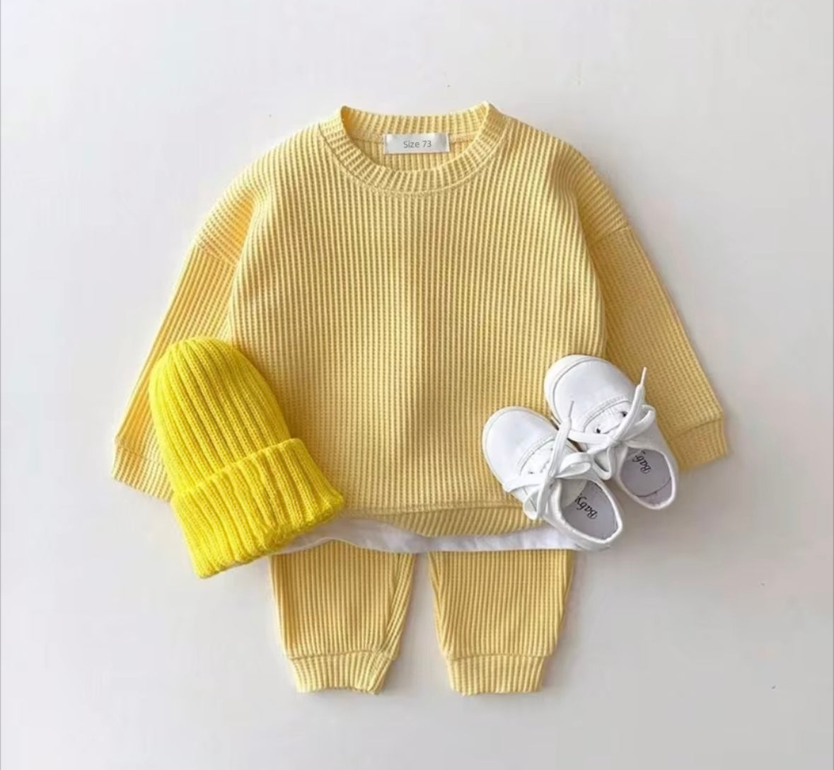 Ribbed co-ord loungewear