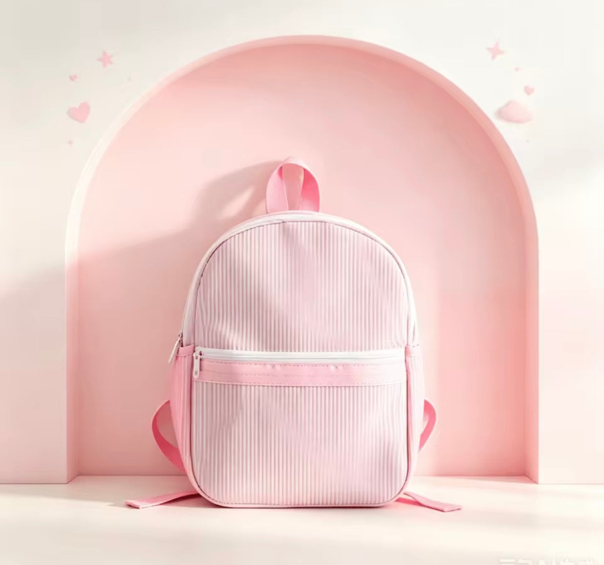 Pinstripe backpack 2 sizes