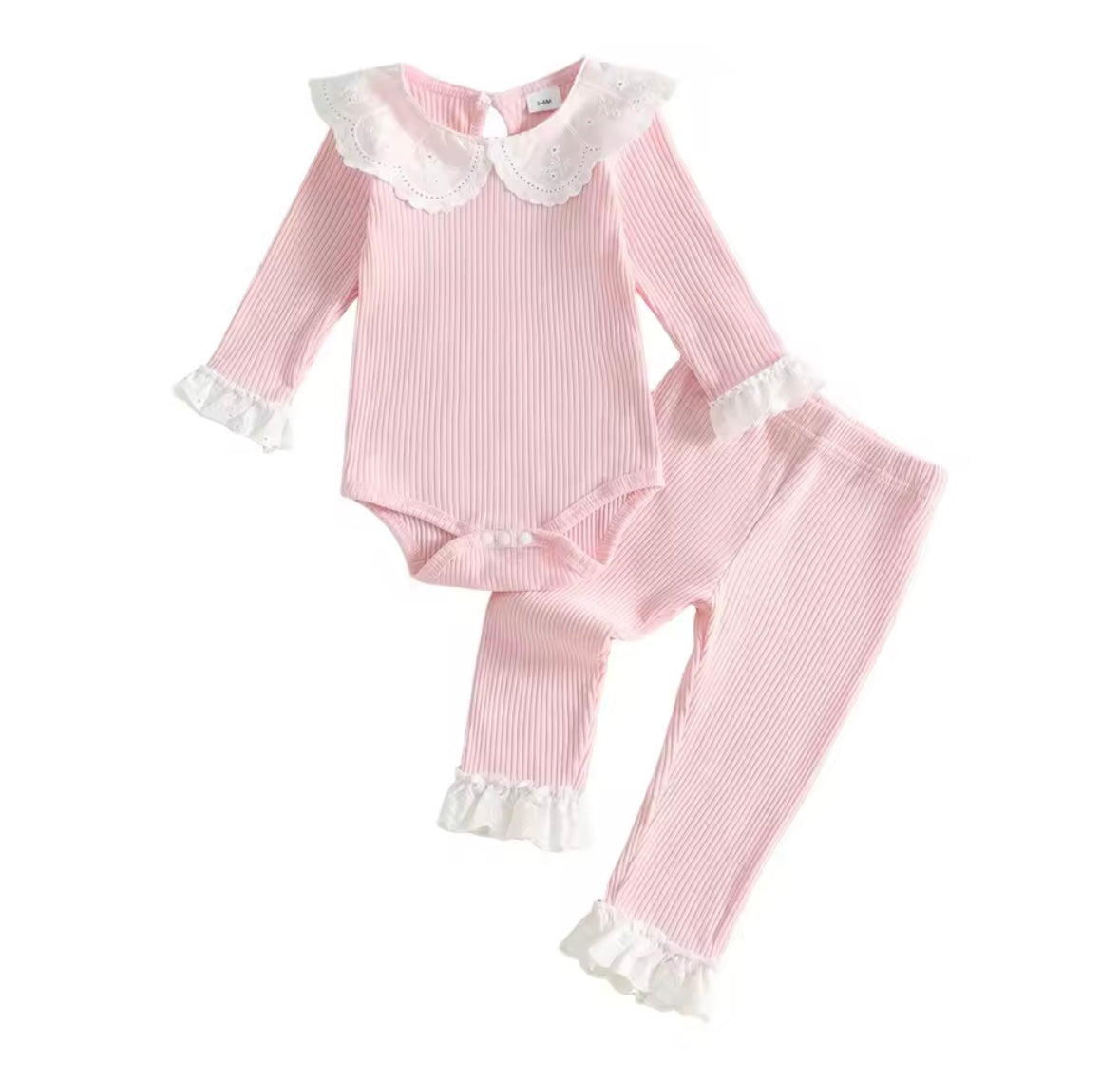 Frill  vest co-ord