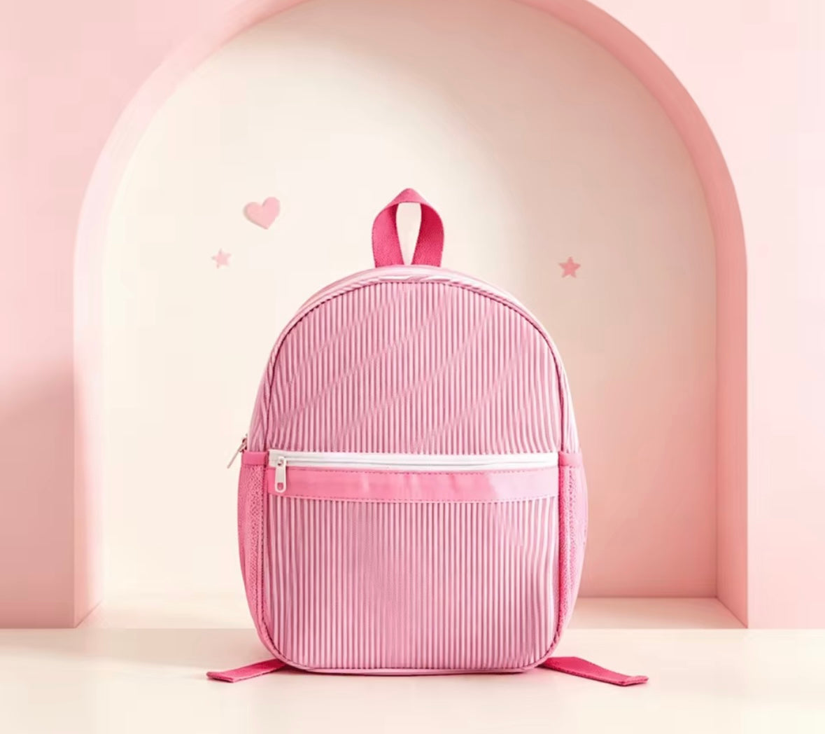 Pinstripe backpack 2 sizes