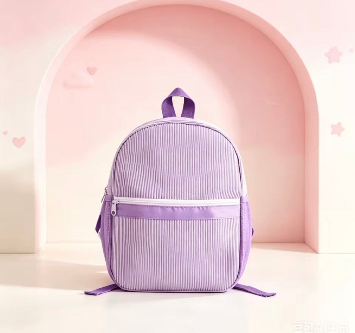 Pinstripe backpack 2 sizes