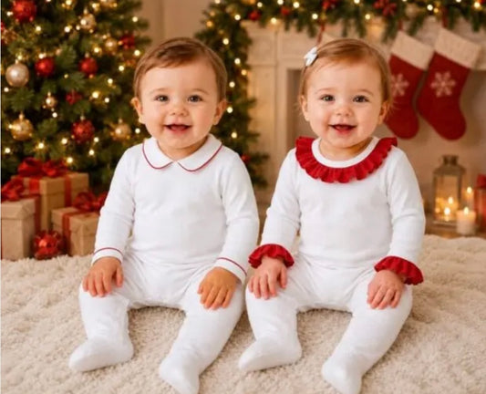 Baby collar sleepsuit