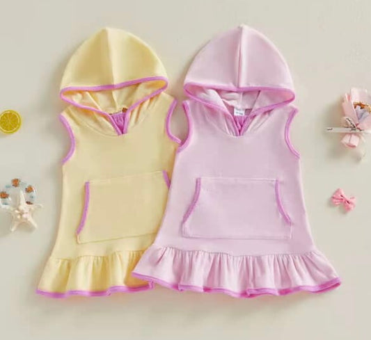 Girls towel cover ups